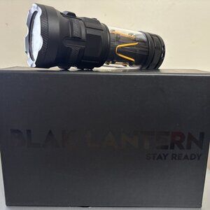 Blak Lantern, 6000+ lumen Flashlight, Black - New
